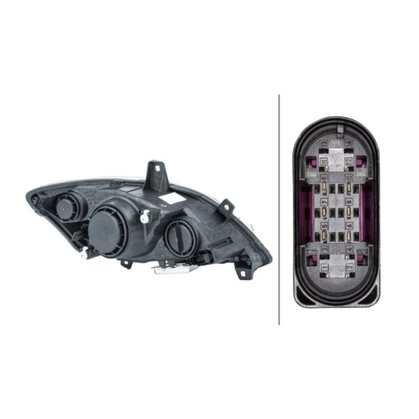 Faro Anteriore Sinistro Mercedes Vito / Mixto Furgone 2010+ – Bi-Xenonn Originale HELLA