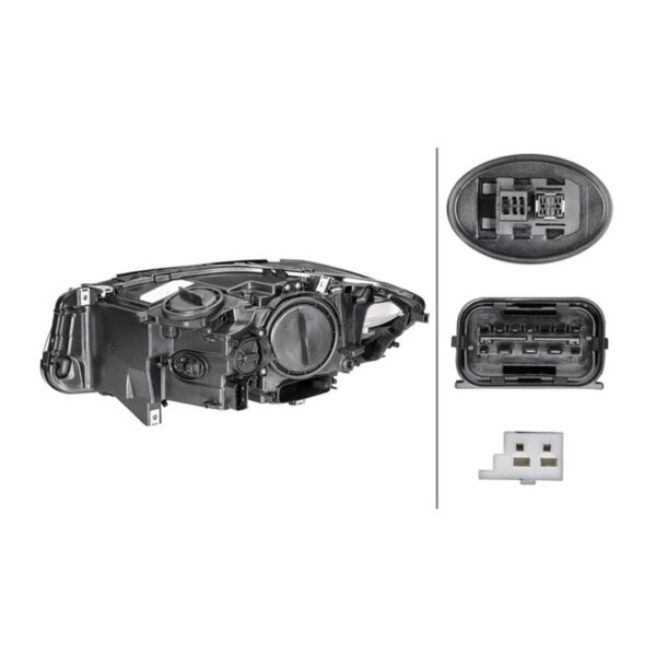 Faro Anteriore Destro Bmw Serie 5 2010+ – Bi-Xenonn Originale HELLA
