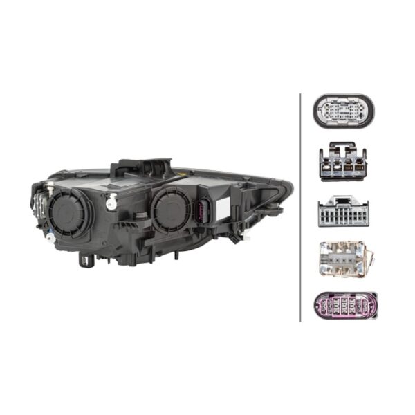 Faro Anteriore Sinistro Audi A3 2012+ – Bi-Xenonn Originale HELLA