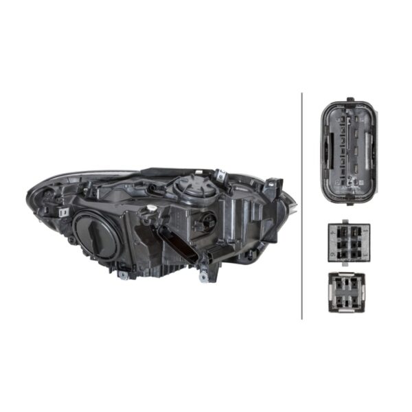 Faro Anteriore Sinistro Bmw Serie 1 2011+ – Bi-Xenonn Originale HELLA