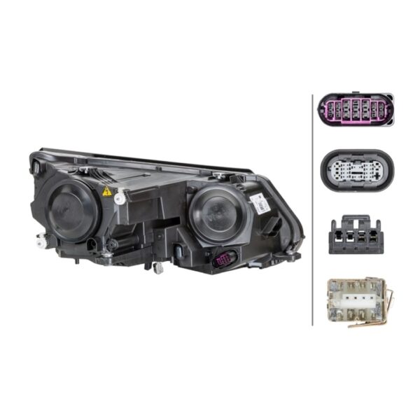 Faro Anteriore Sinistro Volkswagen Tiguan 2011+ – Bi-Xenonn Originale HELLA