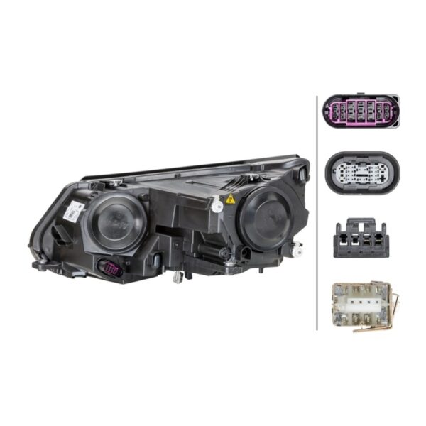 Faro Anteriore Destro Volkswagen Tiguan 2011+ – Bi-Xenonn Originale HELLA