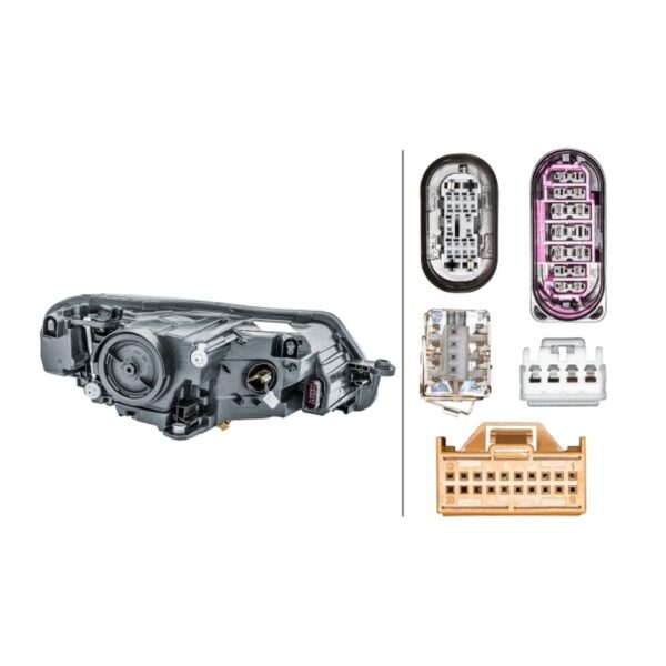 Faro Anteriore Sinistro Skoda Superb III SW 2015+ – Bi-Xenonn Originale HELLA