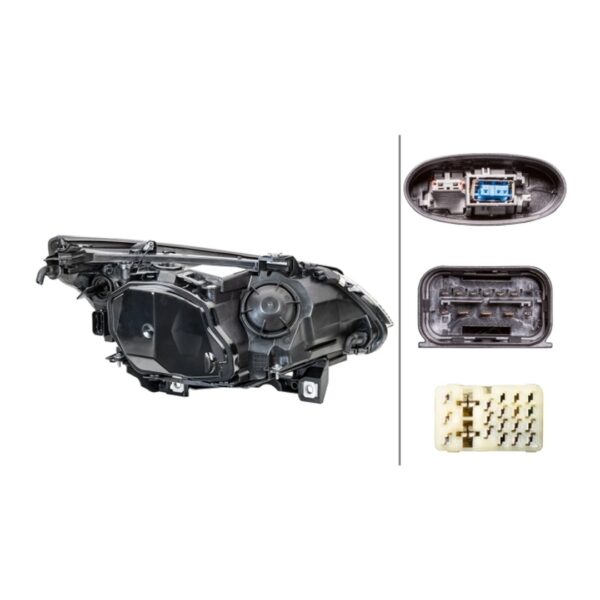 Faro Anteriore Sinistro Bmw Serie 5 2007+ – Bi-Xenonn Originale HELLA