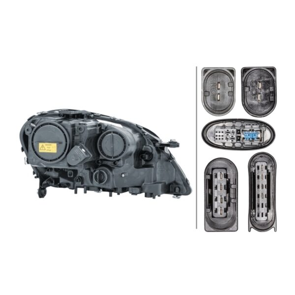 Faro Anteriore Sinistro Mercedes Classe M 2007+ – Bi-Xenonn Originale HELLA