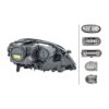 Faro Anteriore Sinistro Mercedes Classe M 2008+ – Bi-Xenonn Originale HELLA