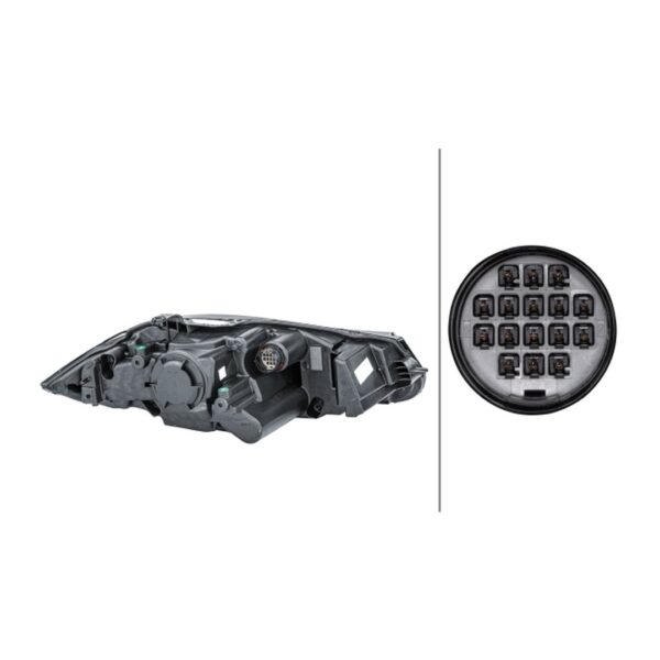 Faro Anteriore Sinistro Jaguar Xf 2011-2015 – Bi-Xenonn Originale HELLA