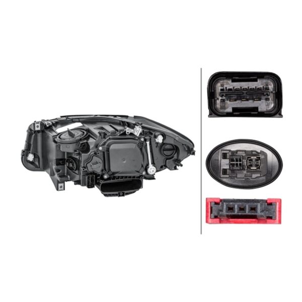 Faro Anteriore Destro Bmw Serie 5 2013+ – Bi-Xenonn Originale HELLA
