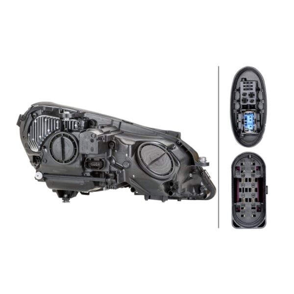 Faro Anteriore Sinistro Mercedes Classe E – Bi-Xenonn Originale HELLA