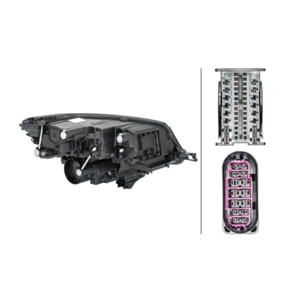 Faro Anteriore Sinistro Skoda Kodiaq 2016+ – LED Originale HELLA – foto 2