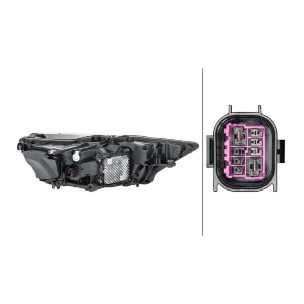 Scheinwerfer Links Audi A6 Avant 2018+ – LED Original HELLA – Bild 2
