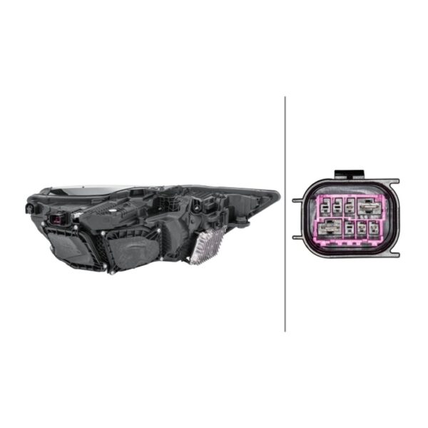 Scheinwerfer Links Audi A6 Avant 2018+ – LED Original HELLA – Bild 2