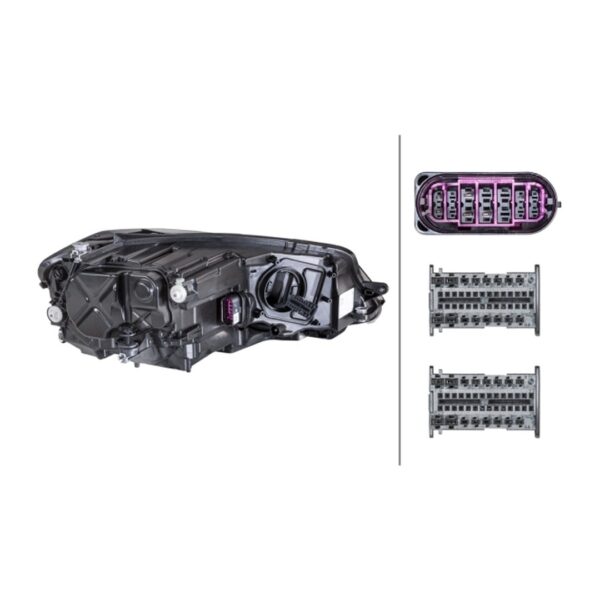 Faro Anteriore Sinistro Volkswagen Golf VII 2016+ – FULL LED Originale HELLA – foto 2