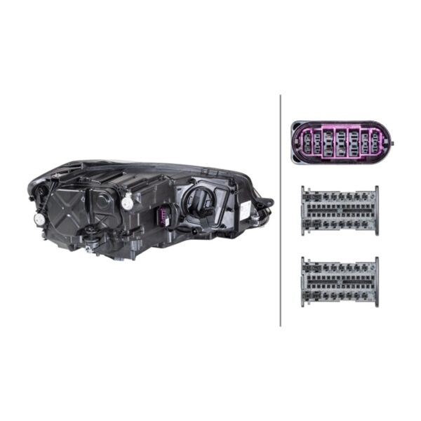 Faro Anteriore Sinistro Volkswagen Golf VII 2016+ – FULL LED Originale HELLA – foto 2