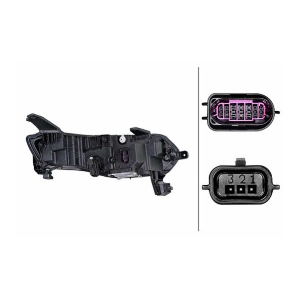 Faro Anteriore Sinistro Renault Megane E-Tech Suv Ev40 2021+ – LED Originale HELLA – foto 2