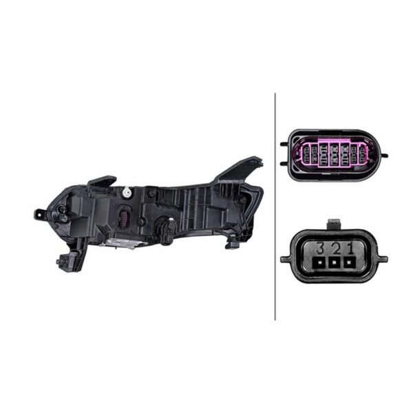 Faro Anteriore Destro Renault Megane E-Tech Suv Ev40 2021+ – LED Originale HELLA – foto 2