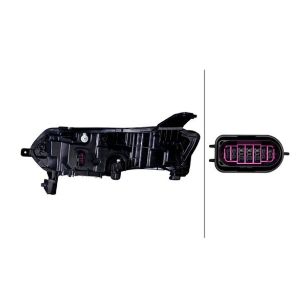 Scheinwerfer Rechts Renault Scenic E-Tech Phase I 2023+ – LED Original HELLA – Bild 2