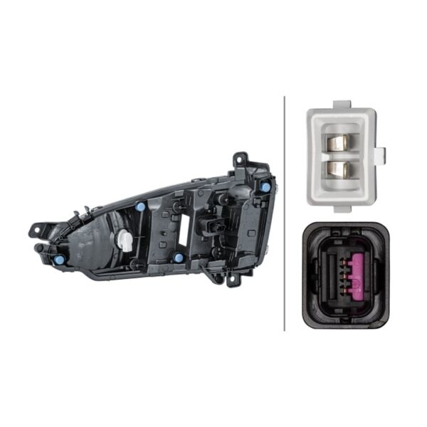 Luce Diurna DRL Destro Peugeot 508 SW I 2010-2014 Originale HELLA – foto 2