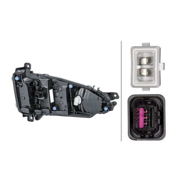 Luce Diurna DRL Sinistro Peugeot 508 SW I 2010-2014 – Xenon Originale HELLA – foto 2