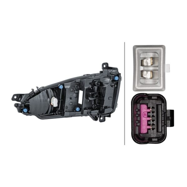 Luce Diurna DRL Destro Peugeot 508 SW I 2014+ Originale HELLA – foto 2