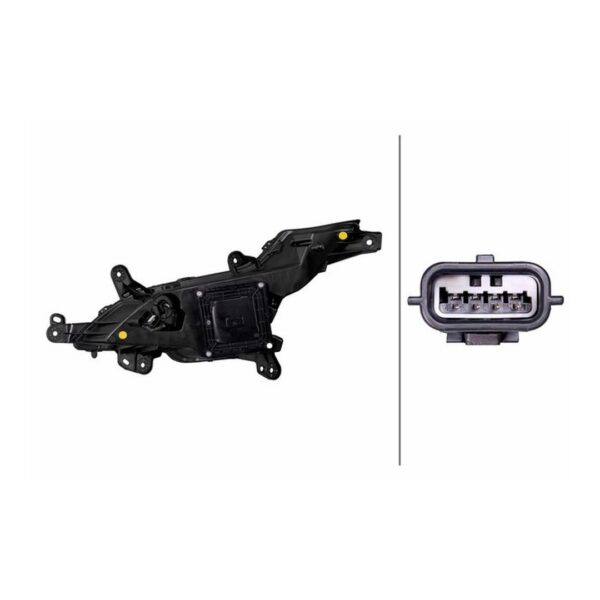 Luce Diurna DRL Destro Renault MEGANE E-TECH SUV E-Tech EV40 2021+ – LED Originale HELLA – foto 2