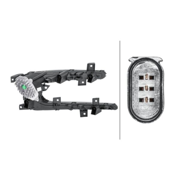 Luce Diurna DRL Sinistro Volkswagen Golf VII 2012+ – LED Originale HELLA – foto 2
