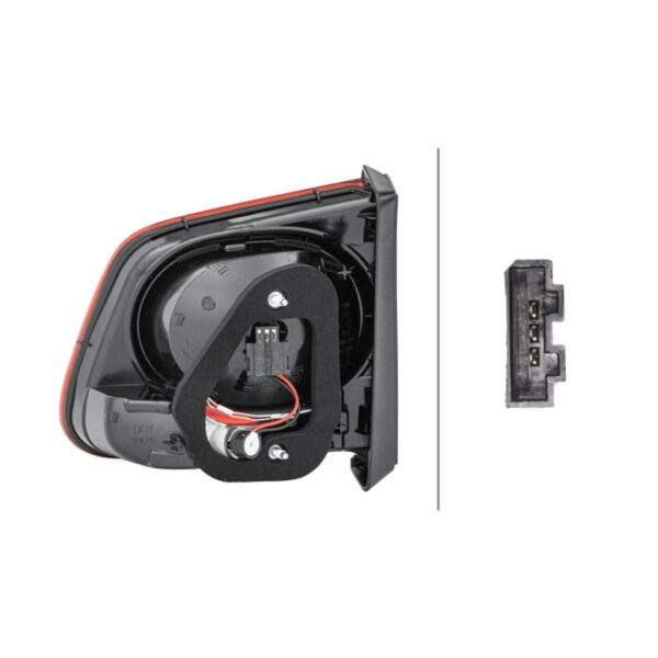 Rückleuchten Links Volkswagen Tiguan 2007+ Original HELLA – Bild 2