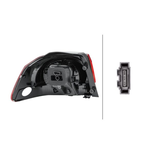 Fanale Destro Volkswagen Golf VI 2009+ Originale HELLA – foto 2