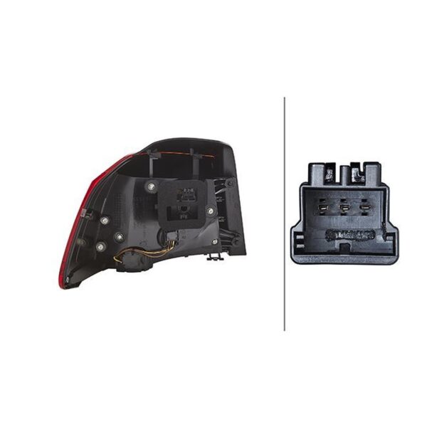 Rückleuchten Rechts Volkswagen Golf VI 2009+ – LED Original HELLA – Bild 2