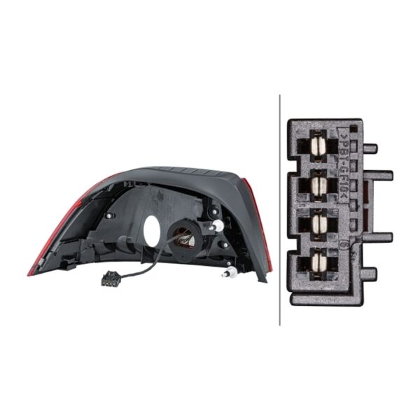 Fanale Destro Volkswagen Eos 2010+ – LED Originale HELLA – foto 2