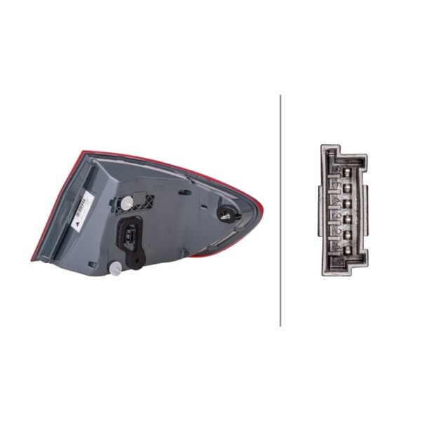 Fanale Sinistro Bmw Serie 5 2013+ – LED Originale HELLA – foto 2