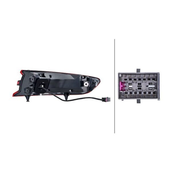 Fanale Sinistro Porsche Macan 2015+ – LED Originale HELLA – foto 2