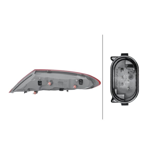 Fanale Sinistro Mercedes Classe C Coupe 2013+ – LED Originale HELLA – foto 2