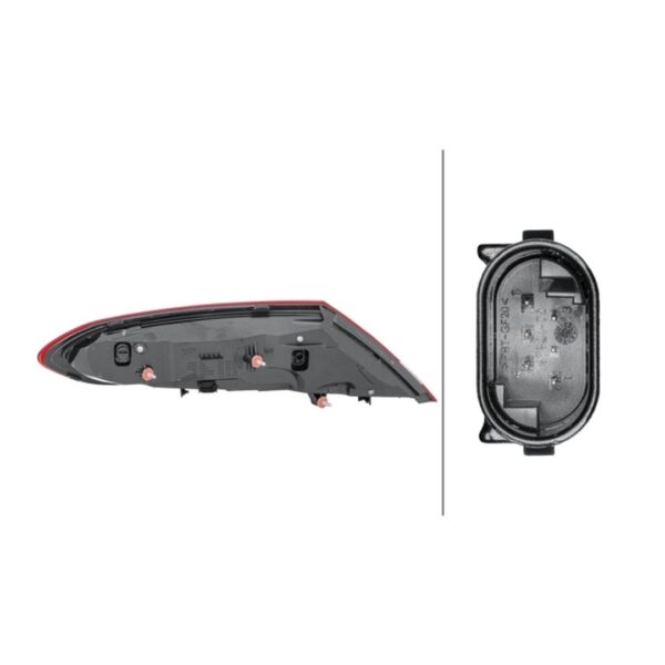 Fanale Destro Mercedes Classe C Coupe 2018+ – LED Originale HELLA – foto 2