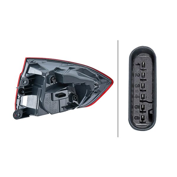 Fanale Sinistro Bmw F30 Lci 2011+ – LED Originale HELLA – foto 2