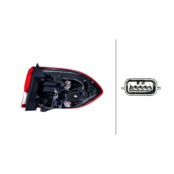 Fanale Sinistro Renault Scénic IV 2016+ Originale HELLA – foto 2