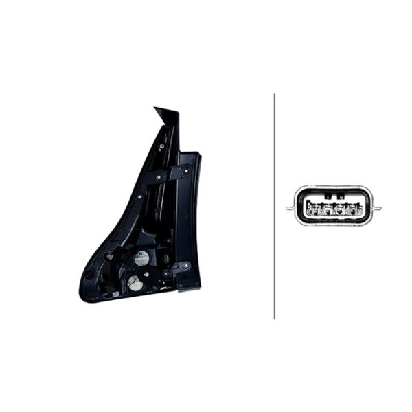 Fanale Destro Renault Grand Scénic IV 2016+ Originale HELLA – foto 2