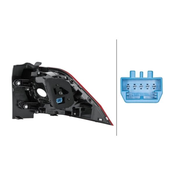 Fanale Sinistro Volkswagen Tiguan 2016+ – LED Originale HELLA – foto 2