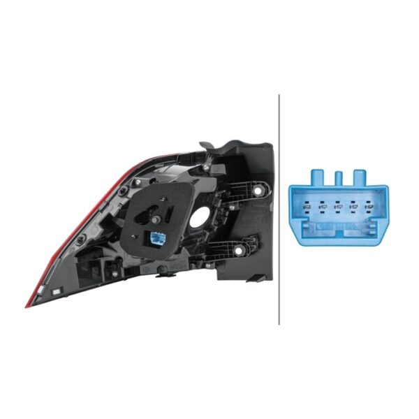 Fanale Destro Volkswagen Tiguan 2016+ – LED Originale HELLA – foto 2