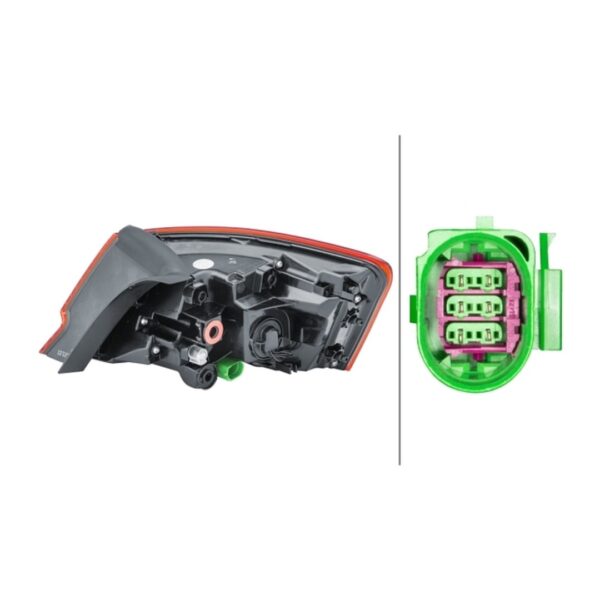 Fanale Sinistro Audi A3 2016+ – LED Originale HELLA – foto 2