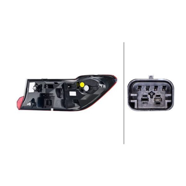Fanale Sinistro Bmw Serie 3 2018+ – LED Originale HELLA – foto 2