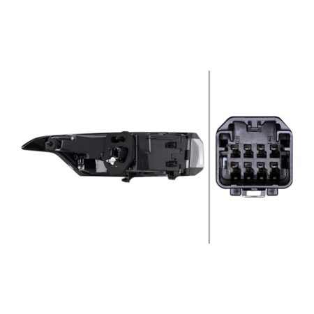 Fanale Destro Peugeot 308 III 2021+ – LED Originale HELLA, originale 98 352 992 80, 9835299280
