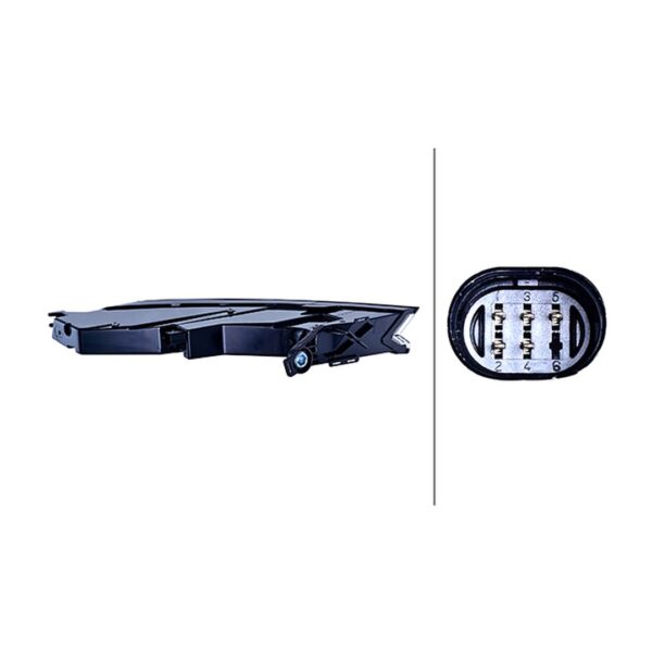 Fanale Sinistro Porsche Taycan 2020+ – LED Originale HELLA – foto 2