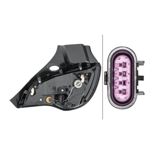 Fanale Sinistro Opel Adam 2013+ – LED Originale HELLA – foto 2