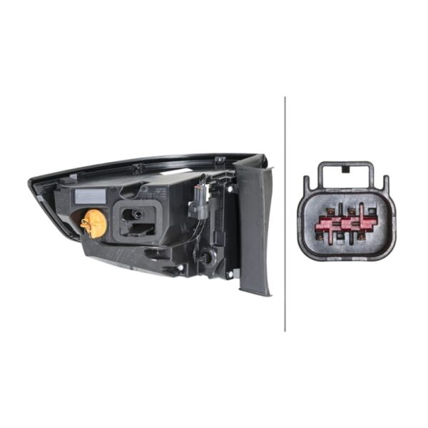 Fanale Sinistro Land Rover Discovery Sport 2015+ Originale HELLA – foto 2