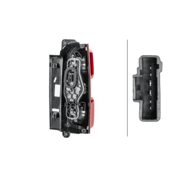 Fanale Sinistro Peugeot Expert Furgone 2016+ Originale HELLA – foto 2
