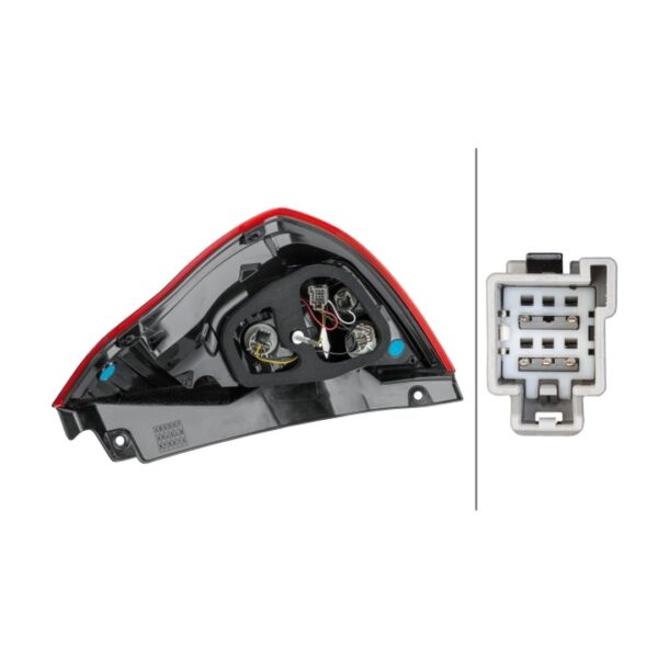 Rückleuchten Links Ford Fiesta VI 2015+ Original HELLA – Bild 2