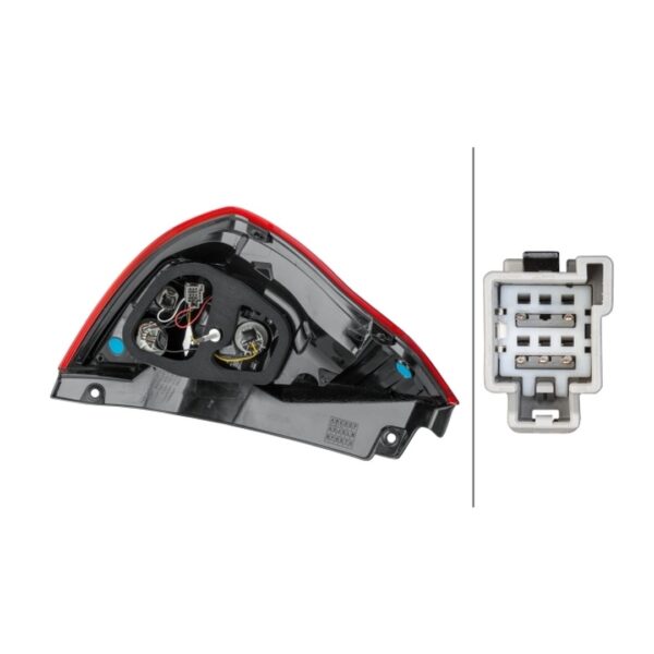 Rückleuchten Rechts Ford Fiesta VI 2015+ Original HELLA – Bild 2