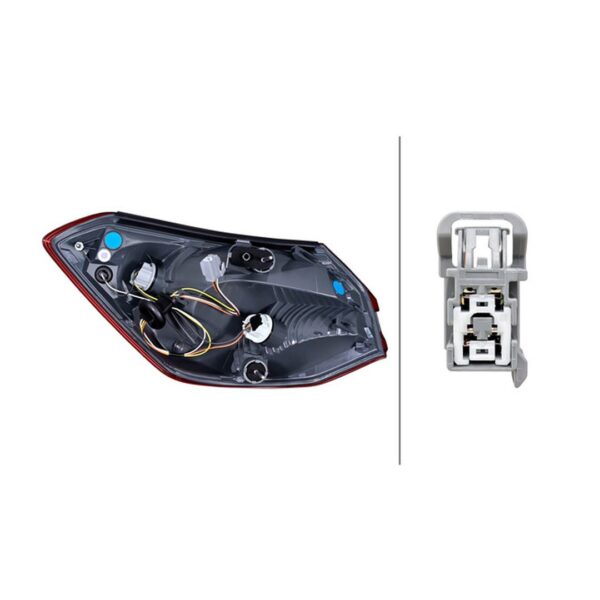 Rückleuchten Rechts Ford Focus IV 2018+ – LED Original HELLA – Bild 2