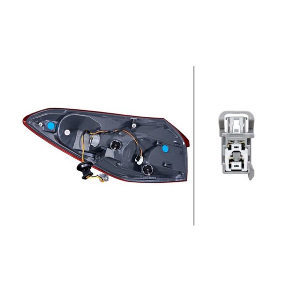 Fanale Destro Ford FOCUS IV Turnier 2018+ Originale HELLA – foto 2
